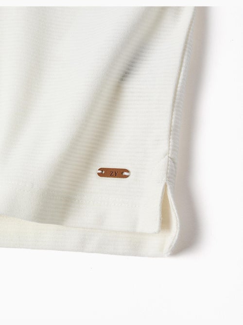 Polo in cotone a costine - Kiabi