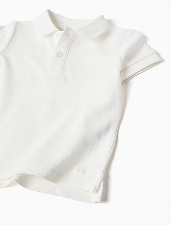 Polo in cotone a maniche corte