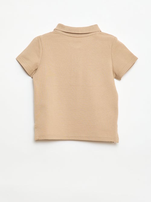 Polo in cotone piqué a maniche corte - Kiabi