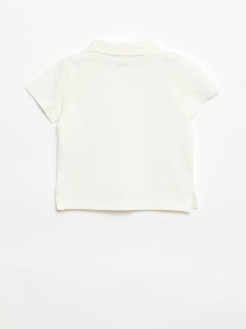 Polo in cotone piqué a maniche corte - Kiabi