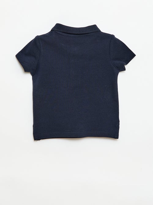 Polo in cotone piqué a maniche corte - Kiabi