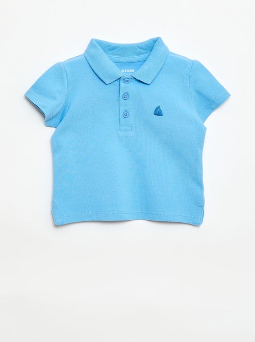 Polo in cotone piqué a maniche corte - Kiabi