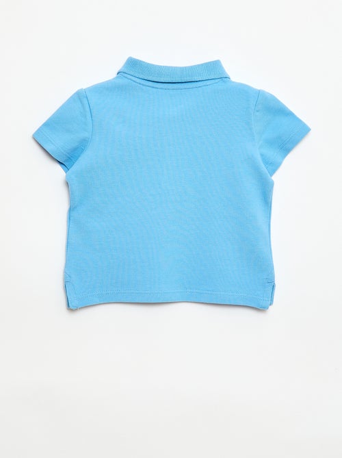 Polo in cotone piqué a maniche corte - Kiabi