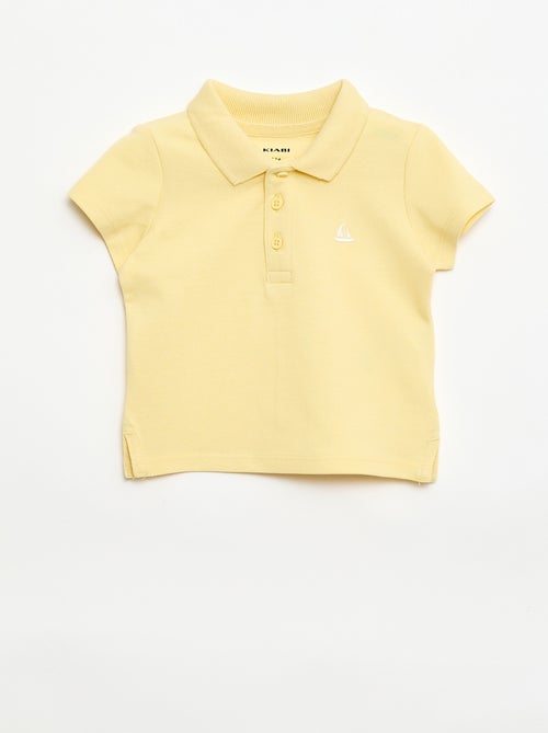 Polo in cotone piqué a maniche corte - Kiabi