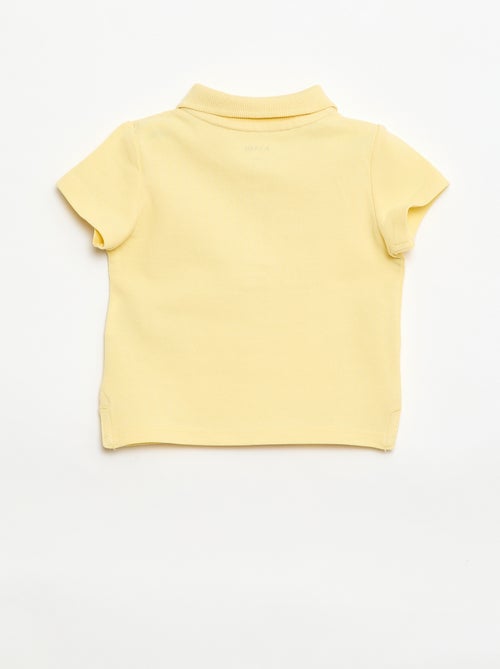 Polo in cotone piqué a maniche corte - Kiabi