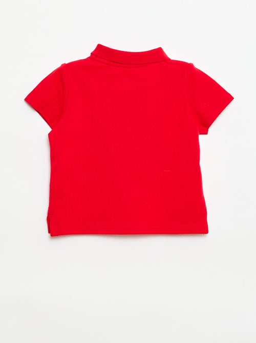Polo in cotone piqué a maniche corte - Kiabi