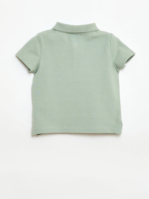 Polo in cotone piqué a maniche corte - Kiabi