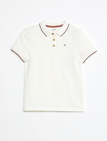 Polo in cotone piqué