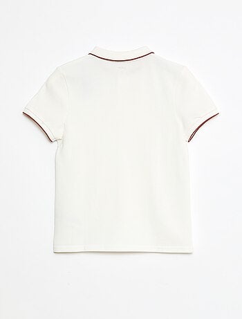 Polo in cotone piqué