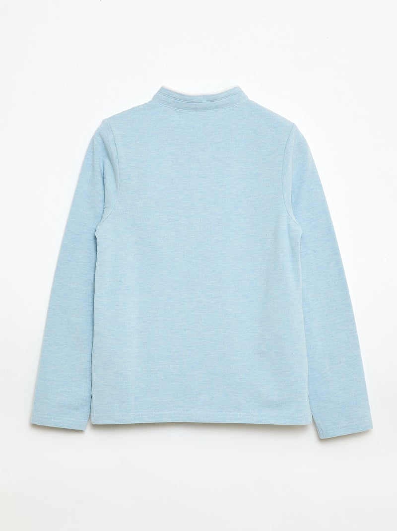 Polo in cotone piqué Blu - Kiabi