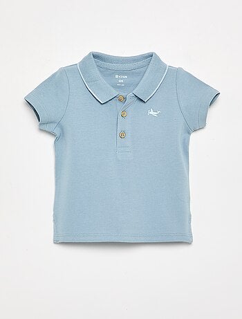 Polo in cotone piqué