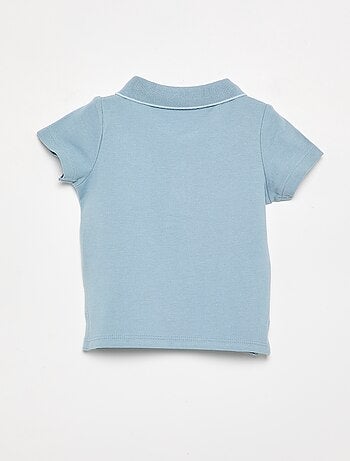 Polo in cotone piqué