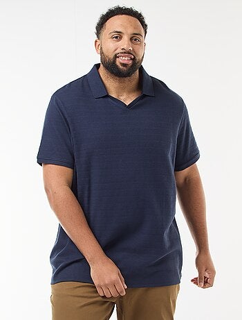 Polo in cotone stretch a maniche corte