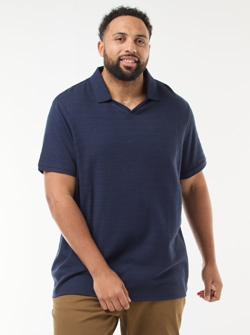 Polo in cotone stretch a maniche corte - Kiabi