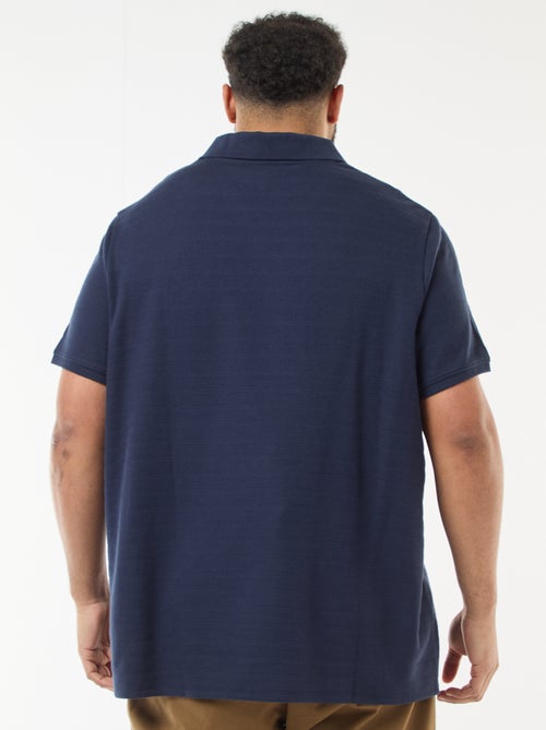 Polo in cotone stretch a maniche corte - Kiabi