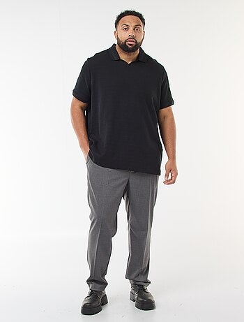 Polo in cotone stretch a maniche corte