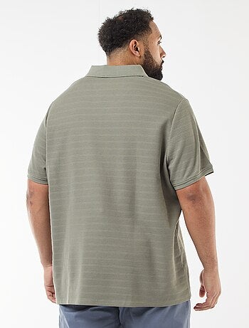 Polo in cotone stretch a maniche corte