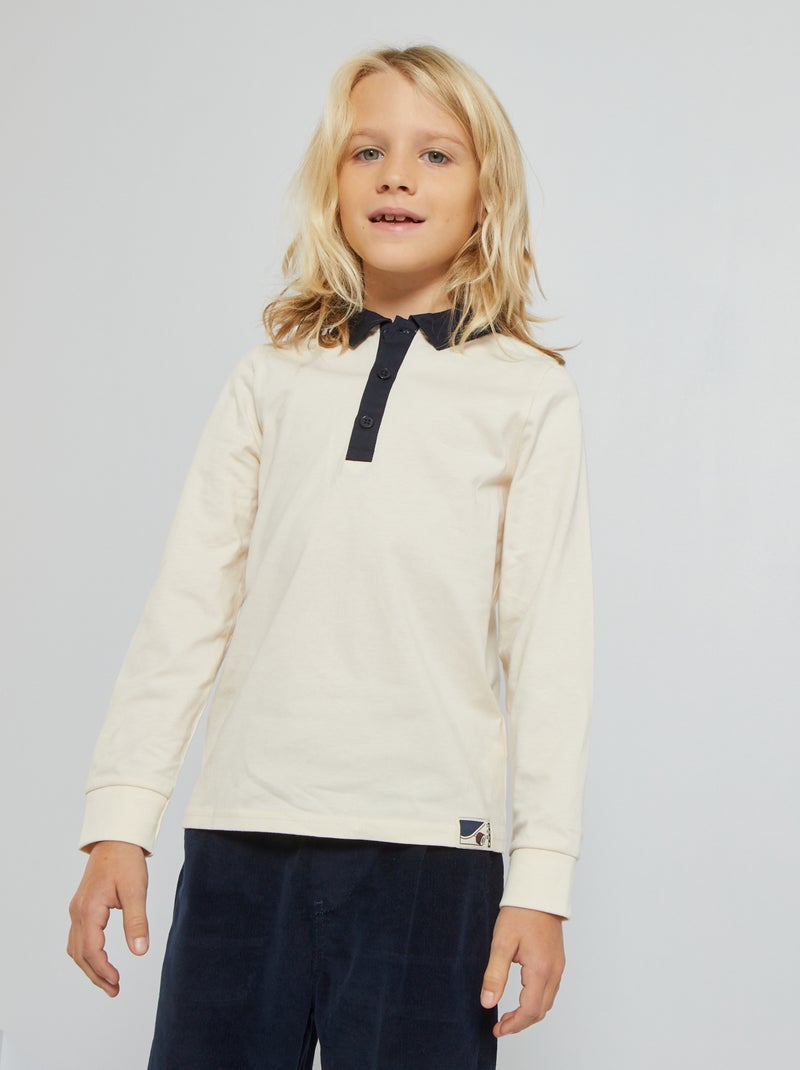 Polo in jersey BIANCO - Kiabi
