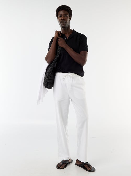 Polo in jersey con colletto abbottonato - Kiabi