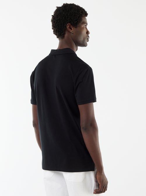 Polo in jersey con colletto abbottonato - Kiabi