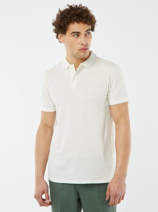 Polo Piqué Tinta Unita Rosso Bambino Okaïdi & Obaïbi