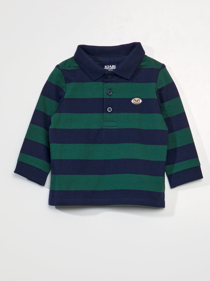 Polo in jersey VERDE - Kiabi