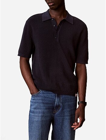 Polo in maglia - Calvin Klein