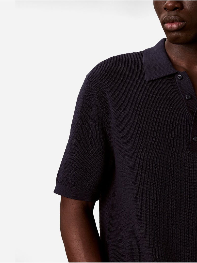 Polo in maglia - Calvin Klein Blu scuro - Kiabi