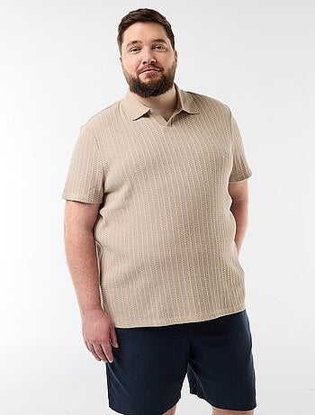 Polo in maglia a maniche corte