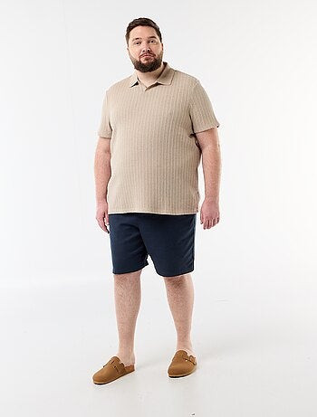 Polo in maglia a maniche corte