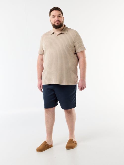 Polo in maglia a maniche corte - Kiabi