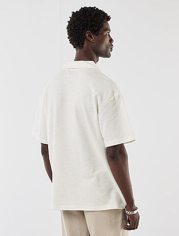 Polo in maglia a maniche corte