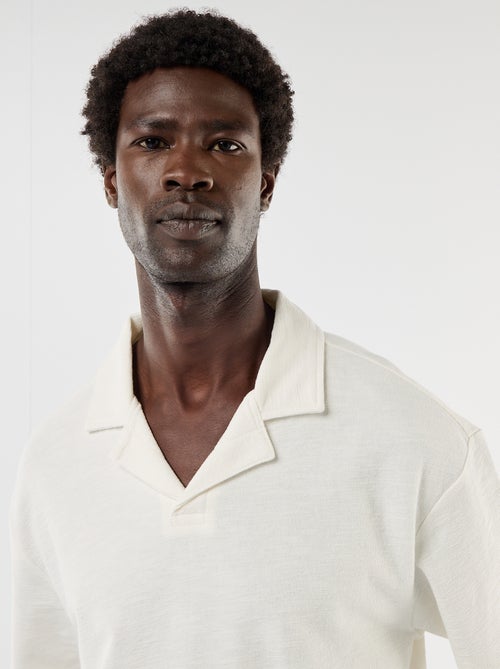 Polo in maglia a maniche corte - Kiabi