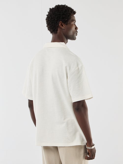Polo in maglia a maniche corte - Kiabi