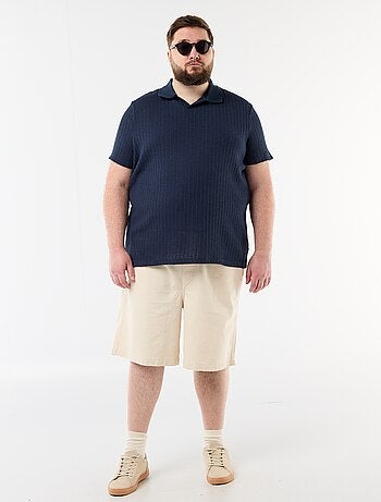 Polo in maglia a maniche corte