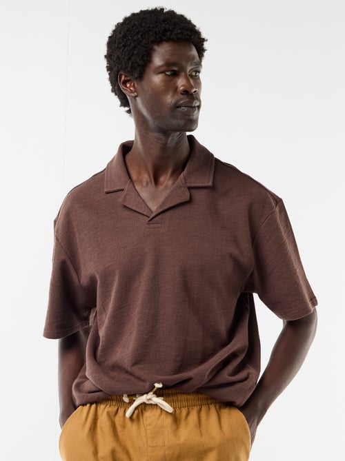 Polo in maglia a maniche corte - Kiabi