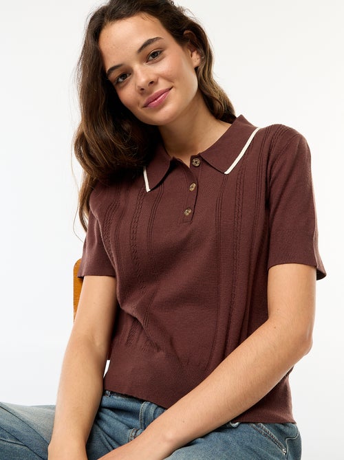 Polo in maglia - Kiabi
