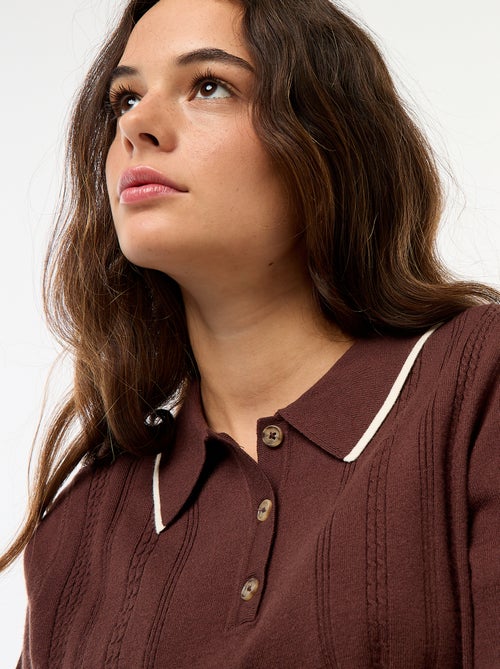 Polo in maglia - Kiabi