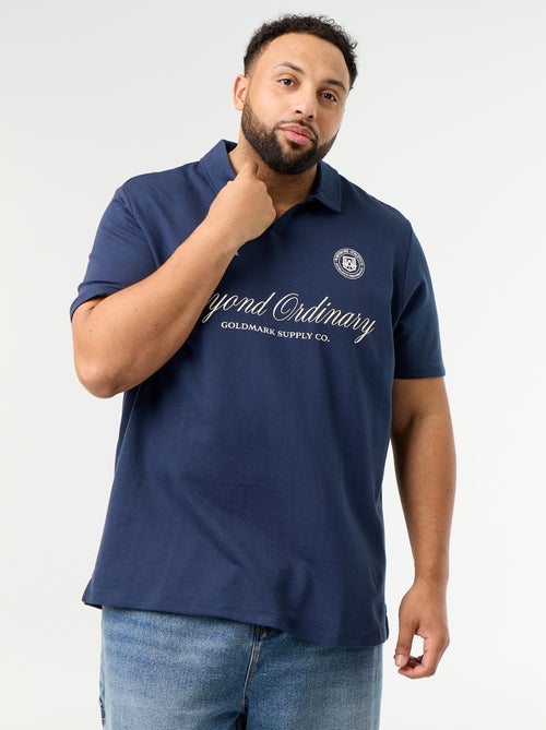 Polo in maglia jersey a maniche corte - Kiabi