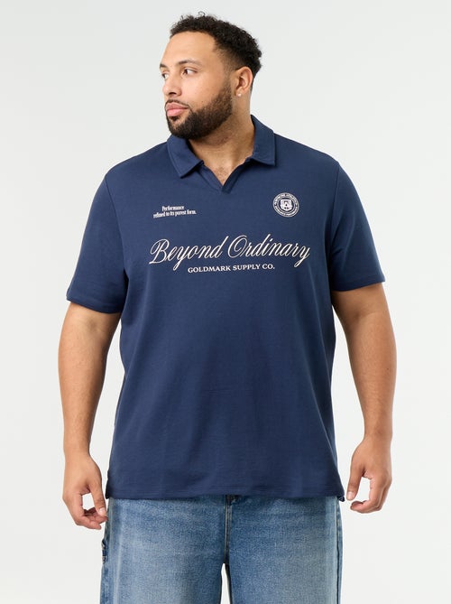 Polo in maglia jersey a maniche corte - Kiabi