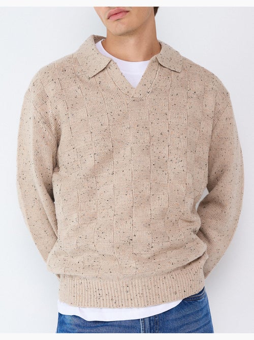 Polo in maglia, mo fashion - Kiabi