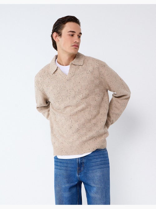 Polo in maglia, mo fashion - Kiabi