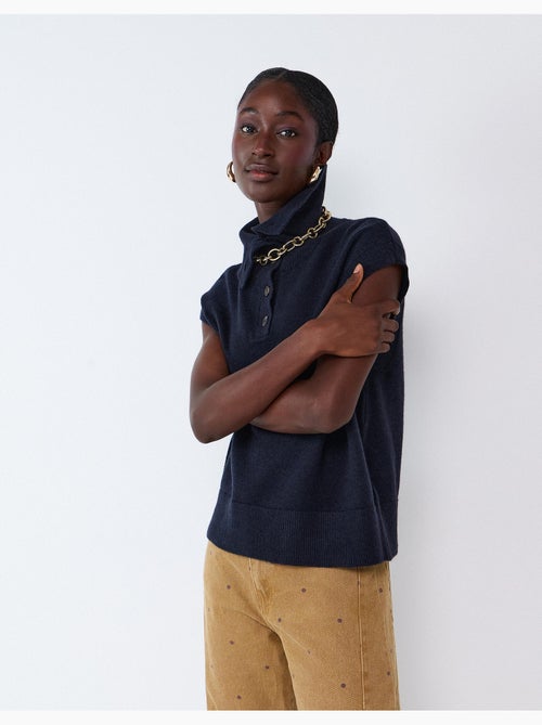 Polo in maglia, mo fashion - Kiabi