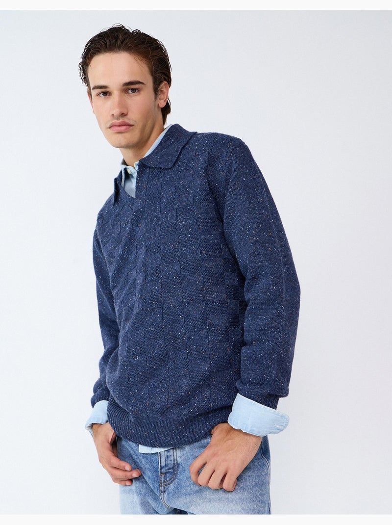Polo in maglia, mo fashion Blu - Kiabi