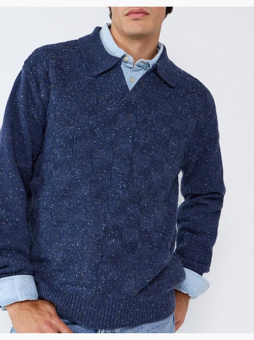 Polo in maglia, mo fashion - Kiabi