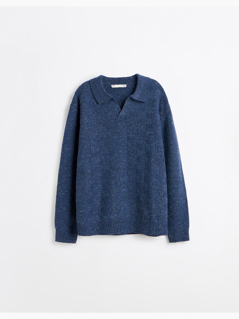 Polo in maglia, mo fashion Blu - Kiabi