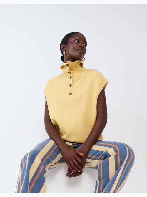Polo in maglia, mo fashion - Kiabi