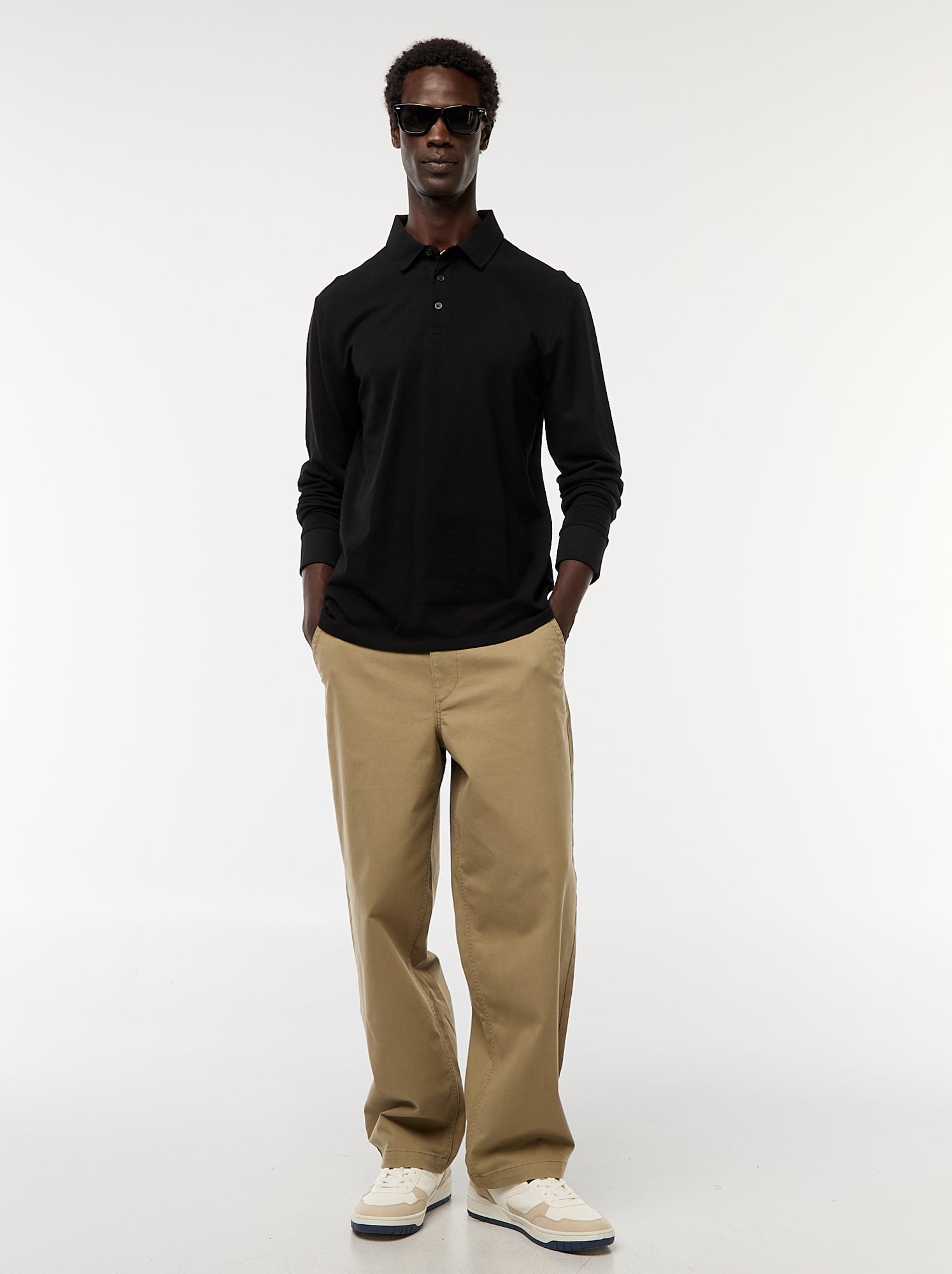 SILBON Maglia Uomo In Puro Cotone, Regular Fit, Girocollo, Ricamo Sul Petto, Made In Portogallo