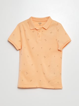 Polo in maglia piqué