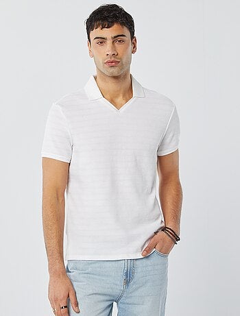 Polo in maglia piqué